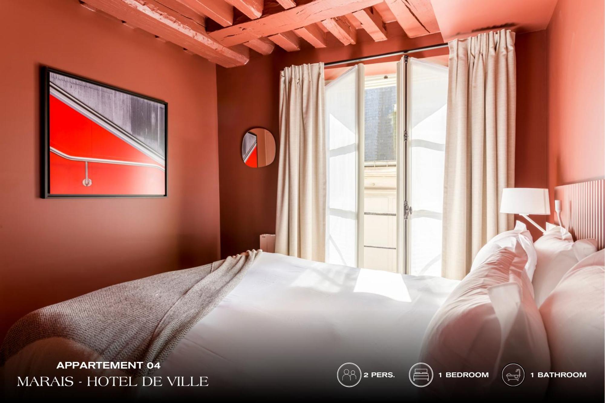 Beauquartier - Marais, Bourg Tibourg Apartment Paris Exterior foto