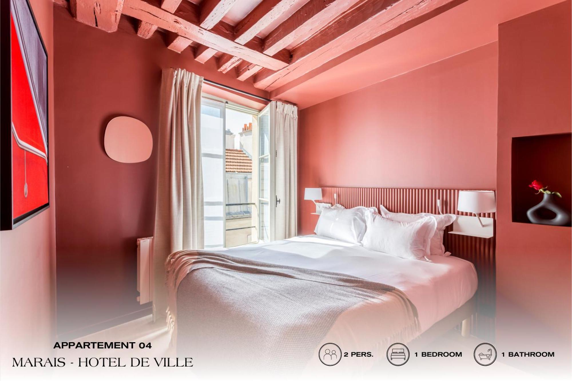 Beauquartier - Marais, Bourg Tibourg Apartment Paris Exterior foto