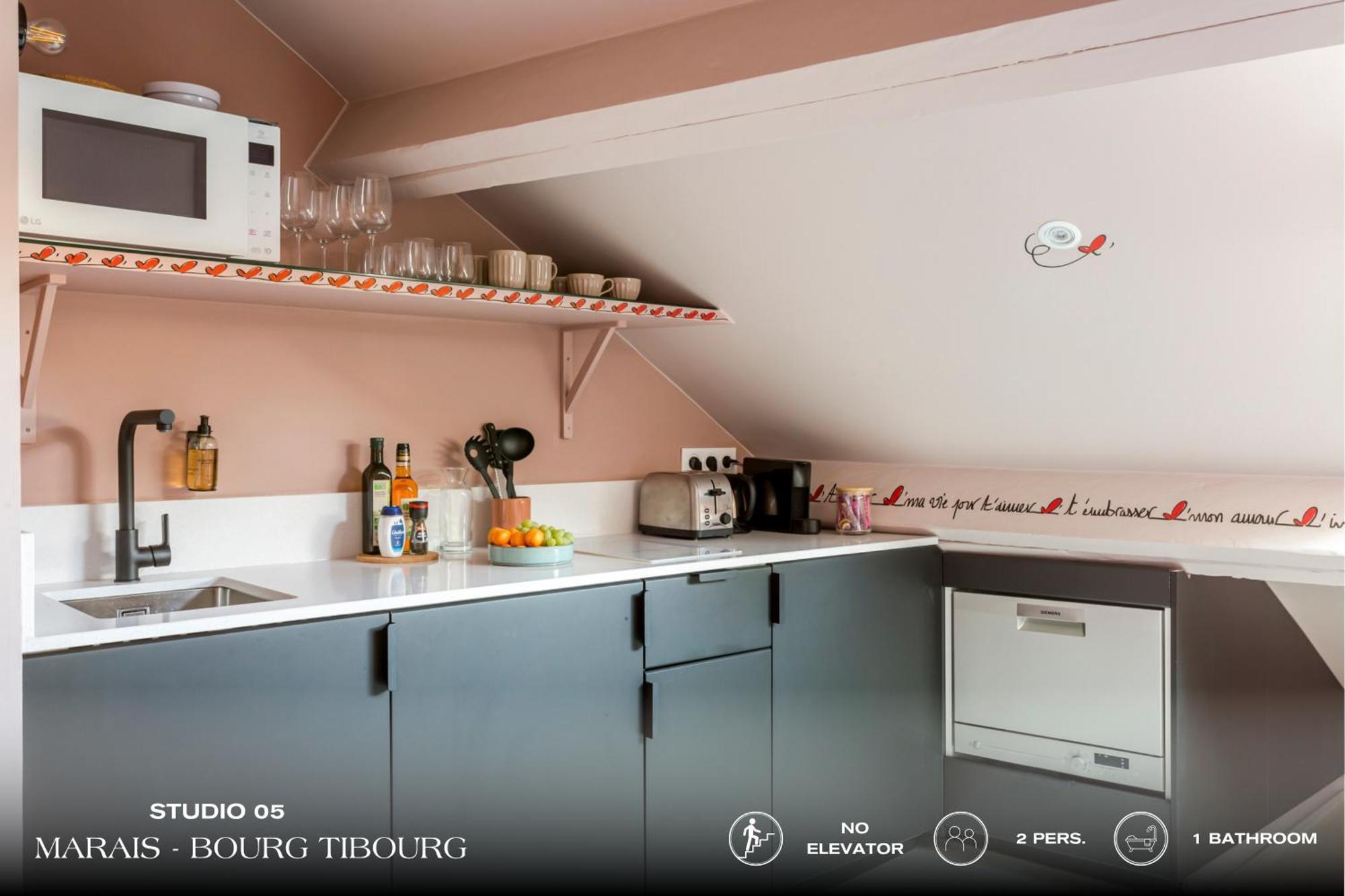 Beauquartier - Marais, Bourg Tibourg Apartment Paris Exterior foto